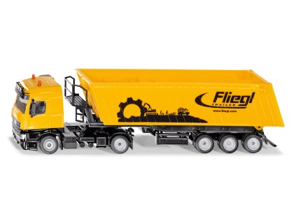 SIKU Super - Kamión s vyklápacím vlekom, 1:50