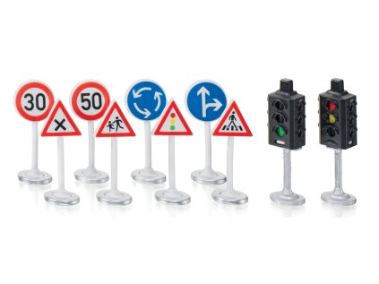 SIKU World - Semafóry s dopravnými značkami