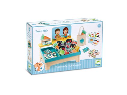 dj05517 maly trh lea a milo rolova hra na nakupovanie