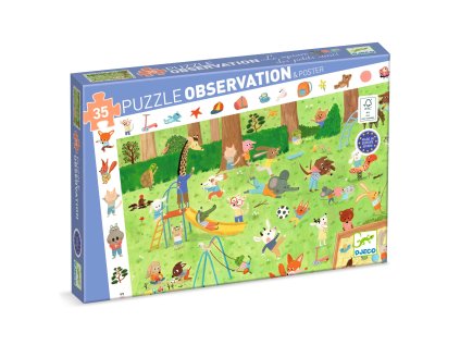 dj07596 objavovacie puzzle zahradka malych priatelov 35 dielikov 2