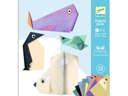 dj08777 origami polarne zvieratka