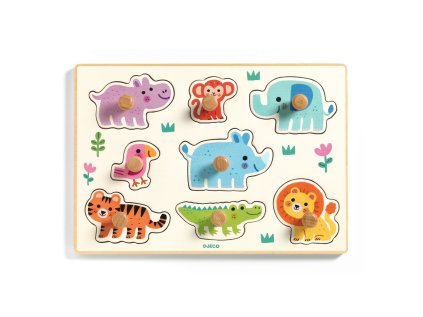 dj01123 drevene puzzle hippo n co