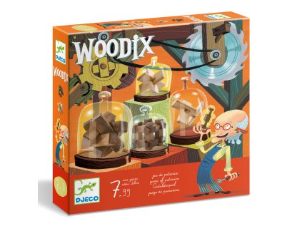 dj08464 suprava 6 hlavolamov woodix 2