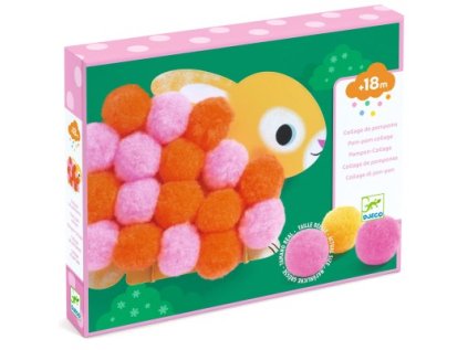 dj00049 kolaze z brmbolcov bodkovane zvieratka