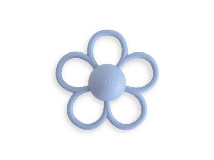 Daisy Rattle Teether Faded Denim p