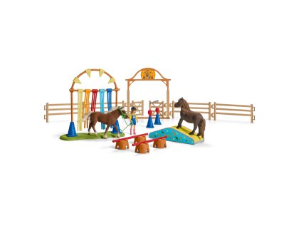 Tréning v agility pre poníky