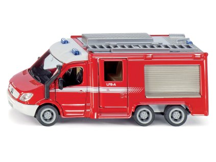 SIKU Super - Mercedes-Benz Sprinter hasičské auto s rebríkom 1:50