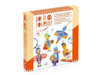 dj79005 diy vyrob si sam hrdinovia pixel art