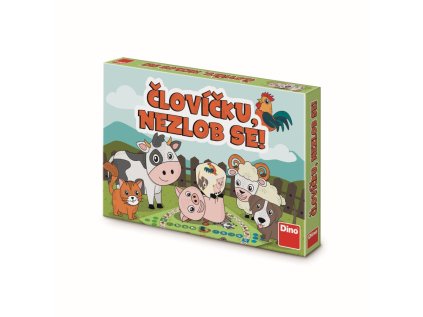 Dino ČLOVIEČIK NEHNEVAJ SA Detská hra