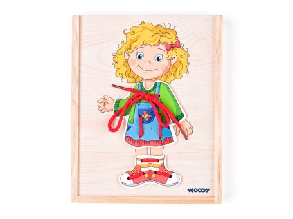 Šnurovacia šatníková skriňa ´´Dievčatko´´