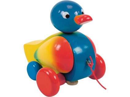 Ťahacia kačička klopkajúca - modrá