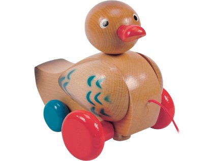 Ťahacie kačička klopkajúca - hnedá