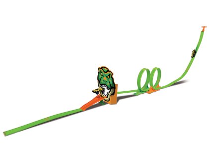 Maisto - Cyber ??Racers set, FM100 Dino Adventure Double Loop Challenge