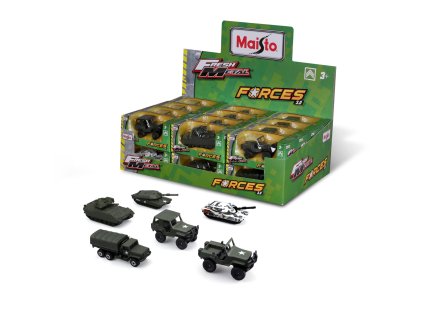 Maisto Display box - Fresh Metal Force 3, assort 24ks