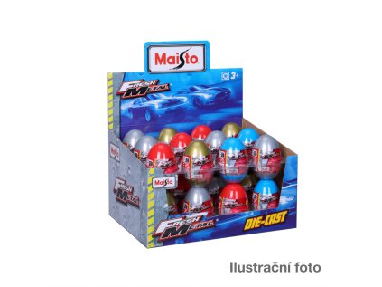 M. Egg - 3´´FM 12 licensed cars, assort