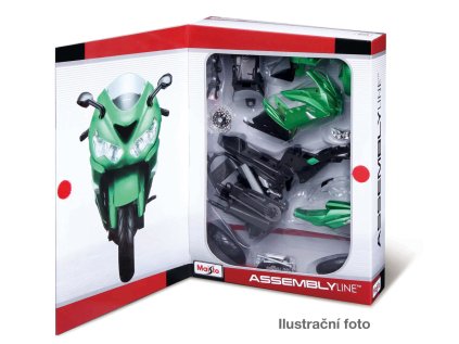 Maisto - Motorcycles assembly line, assort, 1:12