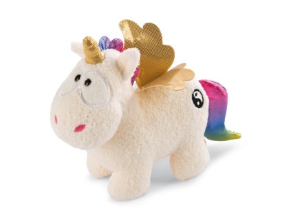 NICI plyš Jednorožec Yang dúha 13 cm