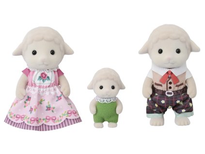 Rodina ovečiek trio