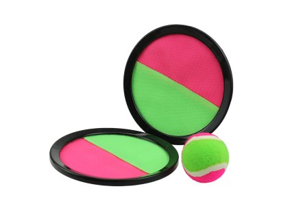 Vonkajšie hry - Chytací set s loptičkou na suchý zips