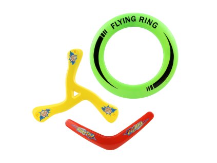 Vonkajšie hry - Lietajúce disky, set 3ks