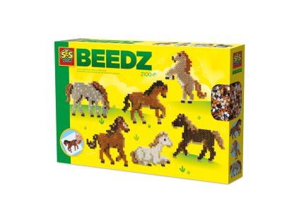 Zažehľovacie korálky - Divoké kone