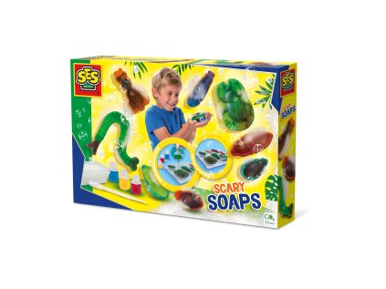 Výroba strašidelných mydiel