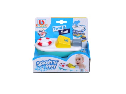BB Junior - Hračky do vody - Naťahovacia lodička