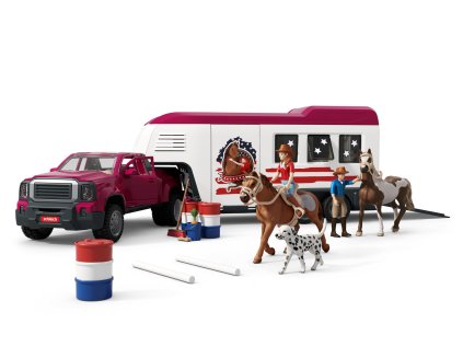 Auto Lakeside s prívesom