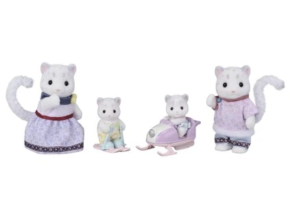 Rodina snežných leopardov