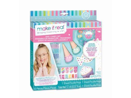 Make it Real Laky na nechty so zdobením Candy