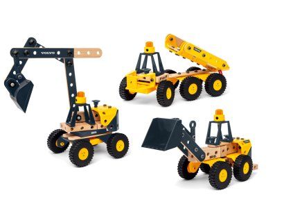 Builder - stavebné vozidlá Volvo, 3 stroje
