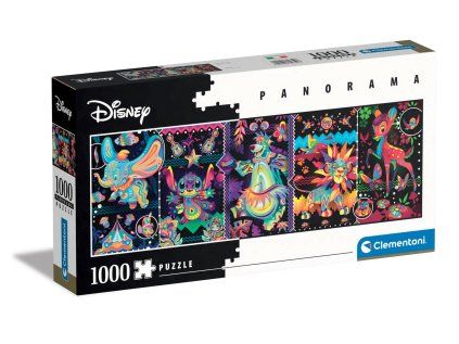 Puzzle 1000 dielikov panorama - Disney Joys