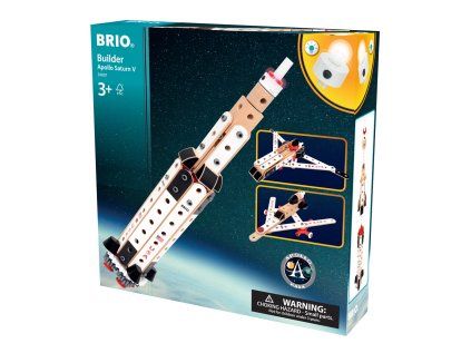 Stavebnica BRIO BUILDER NASA Apollo Saturn V