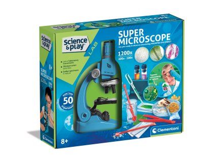 SCIENCE – SUPER Mikroskop 1200x, 50 experimentov