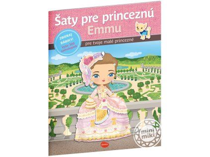 7430 saty pre princeznu emmu kniha samolepiek 1