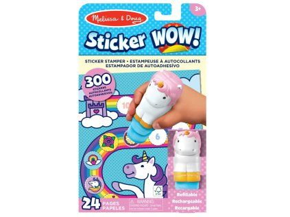 Spin Master MELISSA & DOUG STICKER WOW SAMOLEPKY JEDNOROŽCI
