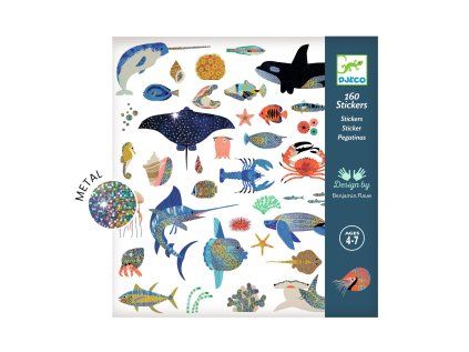 dj09278 samolepky ocean 160 ks 2