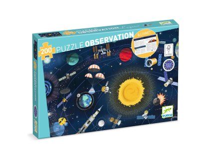 dj07413 objavovacie puzzle vesmir 200 ks 1
