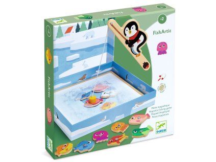 DJ01622 drevena magneticka rybacka fishartic 1