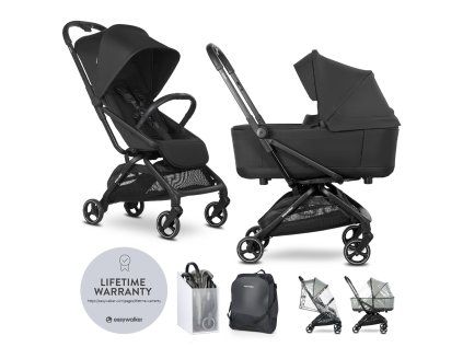EASYWALKER Kočík kombinovaný Rockey S (Farba Hnedá, Variant Bright Taupe)
