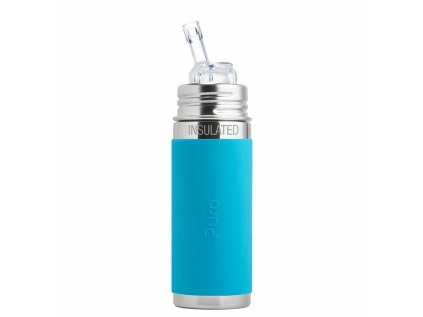 Pura TERMO fľaša so slamkou s membránou 260ml (Varianta Aqua)