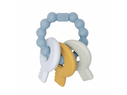 Little Dutch Hryzátko silikónové kľúče (Variant Blue)