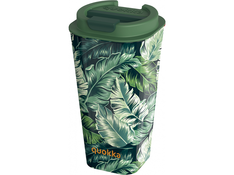 Quokka Plastový cestovný hrnček Flux 450 ml Variant: Ditsy Jungle