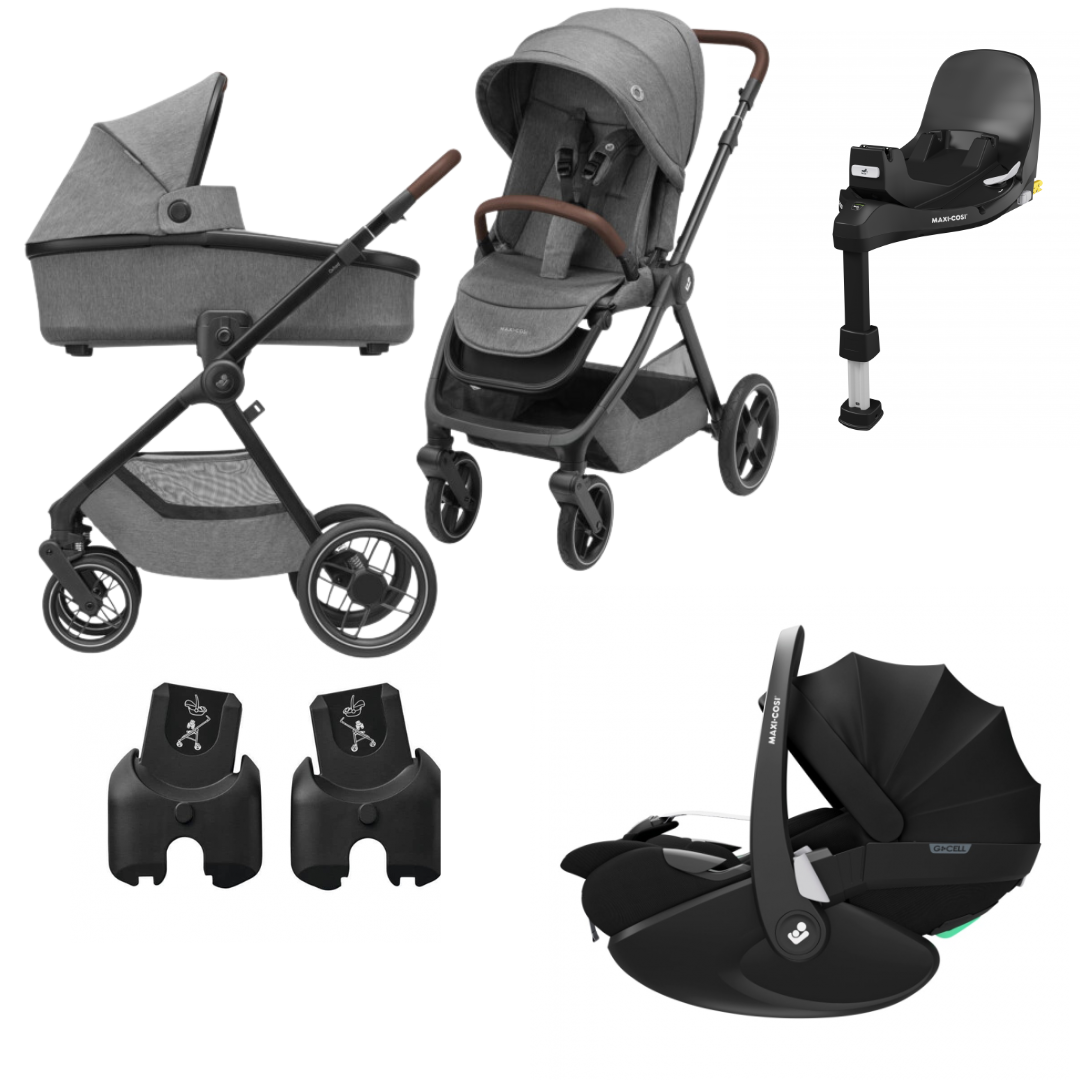Maxi-Cosi Oxford 3v1 + základňa ku vajíčku zadarmo Farba: Select Grey