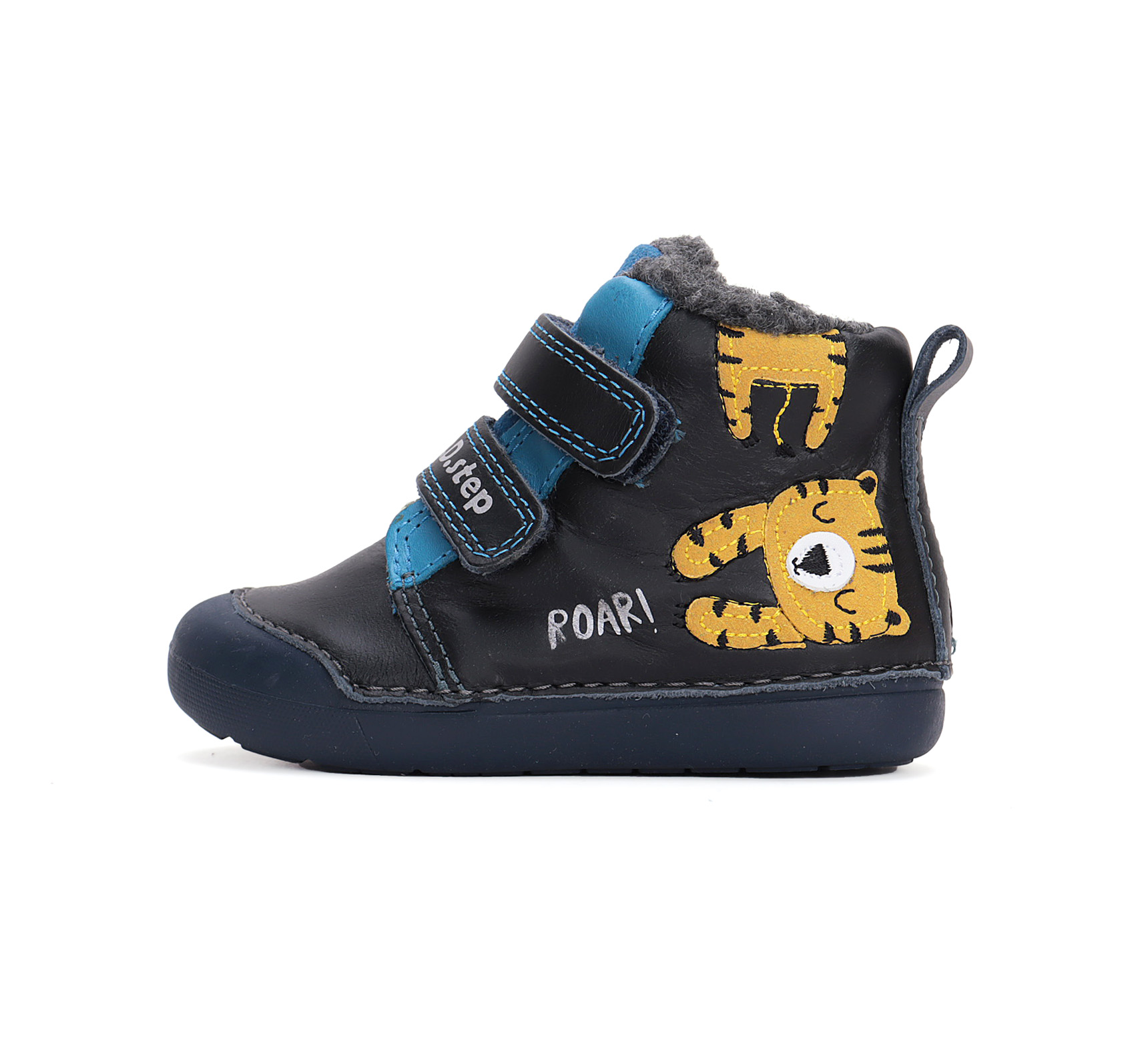 D.D. Step - Detské zimné topánky royal blue W066-42218 Veľkosť: 20