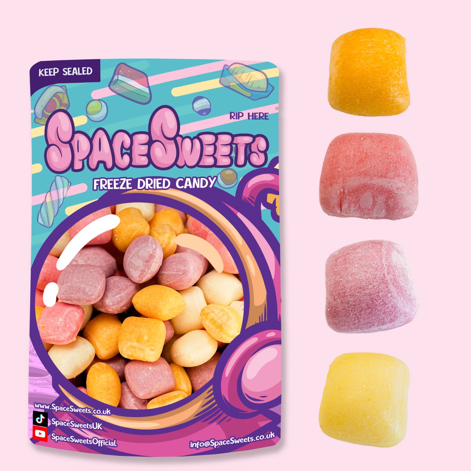 Mrazom sušené - Vesmírne stroje 80g