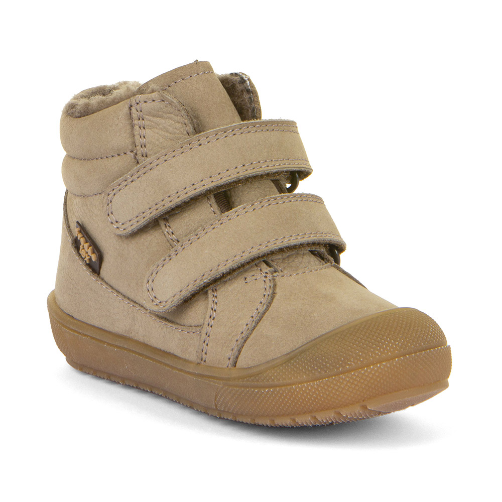 Froddo - Detské zimné topánky - Ollie Wool Taupe Veľkosť: 25