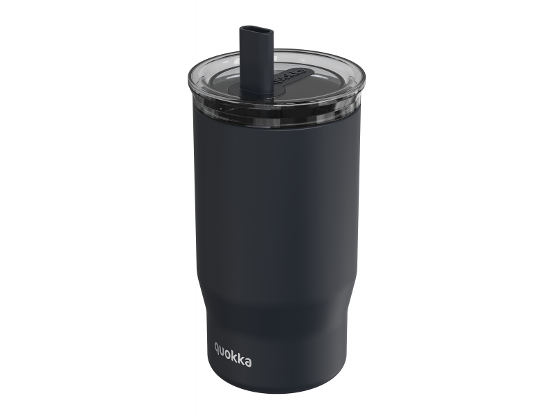 Quokka Nerezový termohrnček so slamkou Mist 720 ml Variant: Black