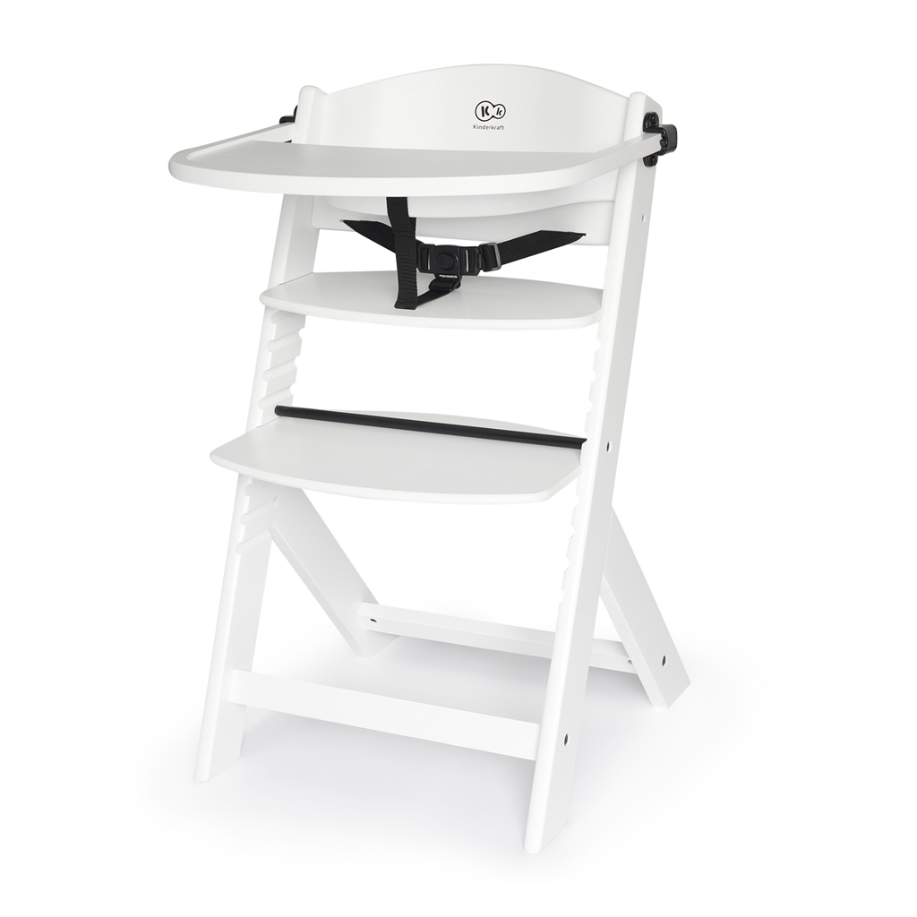 KINDERKRAFT SELECT Stolička jedálenská Enock Premium Farba: White