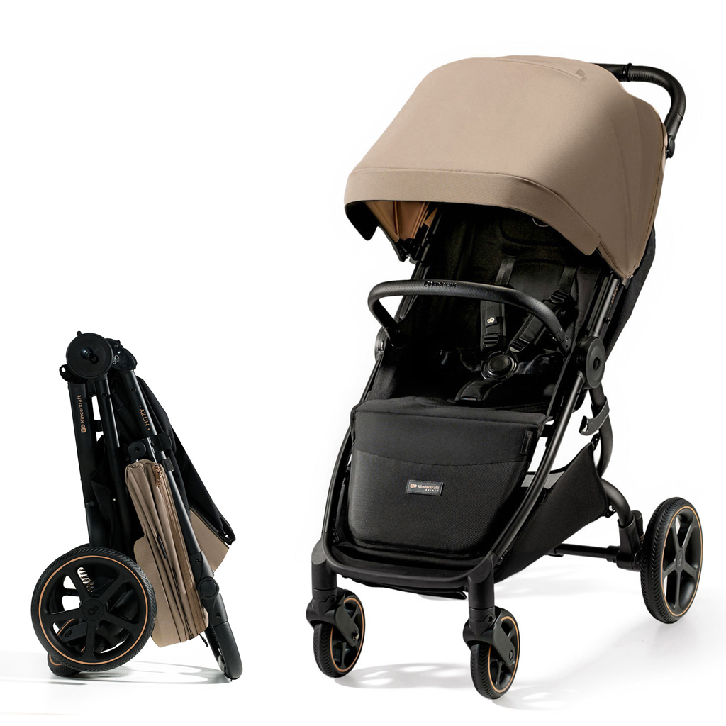 KINDERKRAFT SELECT Kočík športový Mitzy Variant: Linen Beige, Farba: Béžová